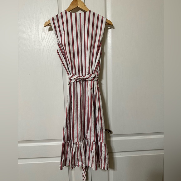 Draper James Striped Wrap Dress - Picture 4 of 4